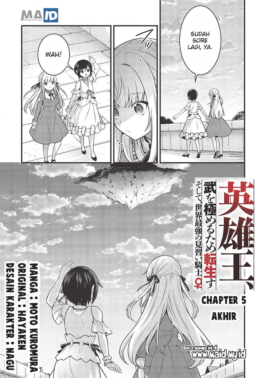 Eiyu-Oh, Bu wo Kiwameru Tame Tensei Su, Soshite, Sekai Saikyou no Minarai Kisi Chapter 05.2 Bahasa Indonesia